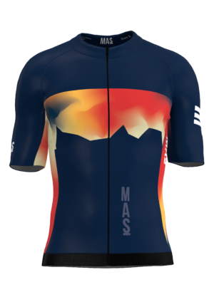 CASTELLO Damen kurzarm Trikot "MNTNS DARK"