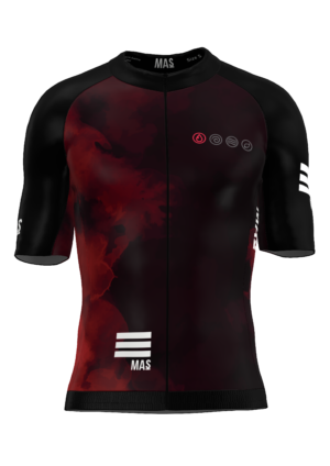CASTELLO Damen kurzarm Trikot "ELMNTS FIRE"